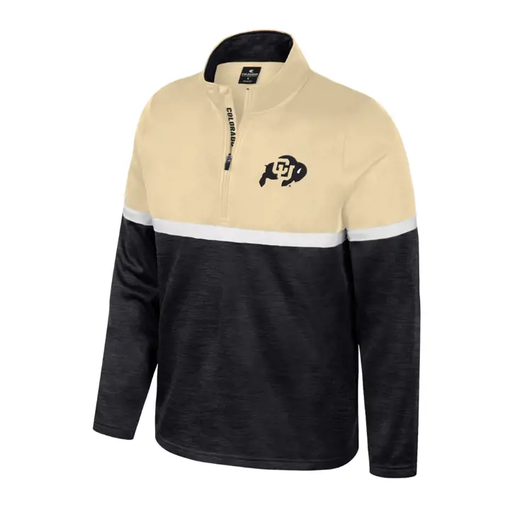 Colorado Buffaloes NCAA Jeunesse Meekus 1/4 Zip Noir