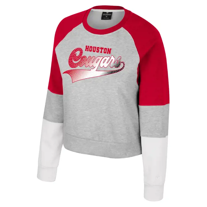 Houston Cougars NCAA Filles Équipage Rouge