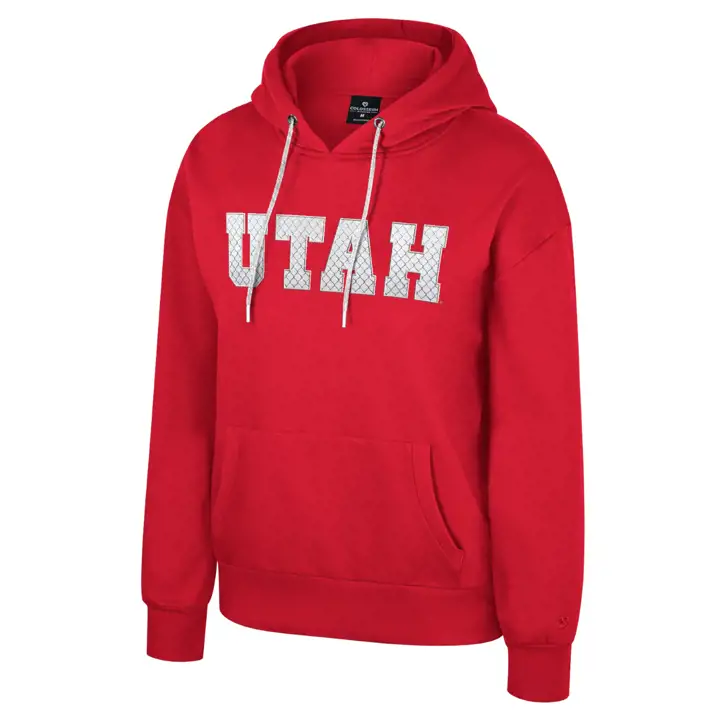 Utah Utes NCAA Reflection PO Hoodie 24 rouge