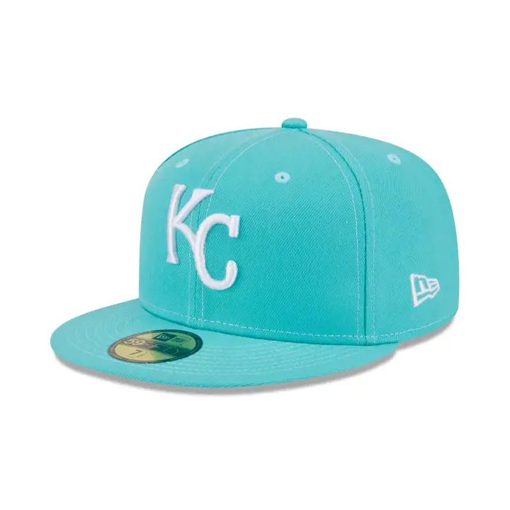 Kansas City Royals MLB Re-Dub Mint 59FIFTY LGRN/LGRN/GRY