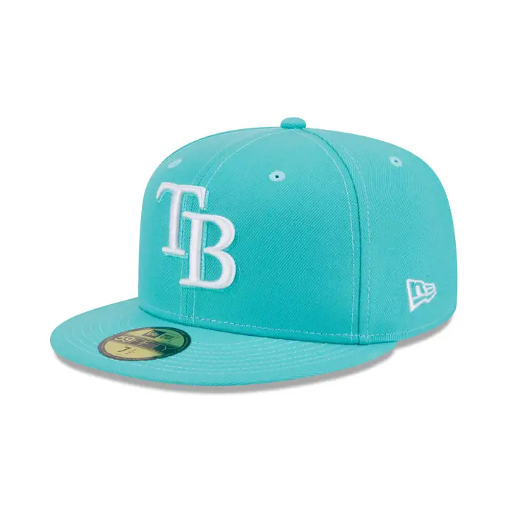 Casquette 59FIFTY MLB Re-Dub des Tampa Bay Rays LGRN/LGRN/GRY