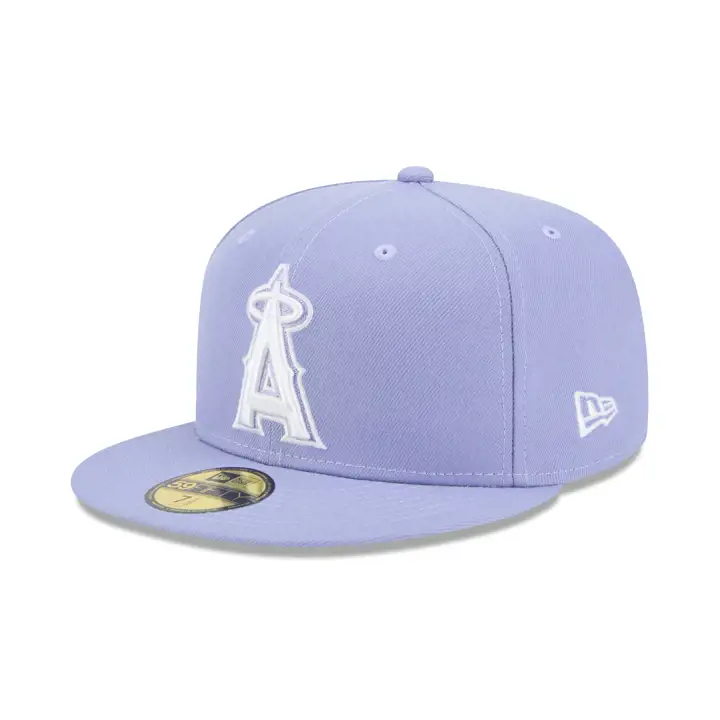 Anaheim Angels MLB Redoublement Lavande 59FIFTY LAV/LAV/GRY