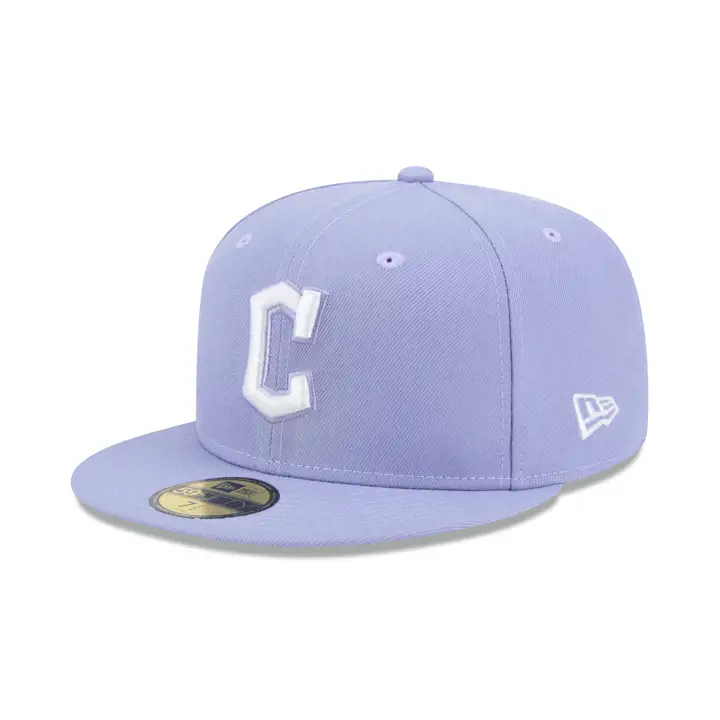 Cleveland Guardians MLB Re-Dub Lavender 59FIFTY LAV/LAV/GRY