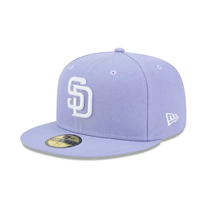 San Diego Padres MLB Re-Dub Lavender 59FIFTY LAV/LAV/GRY