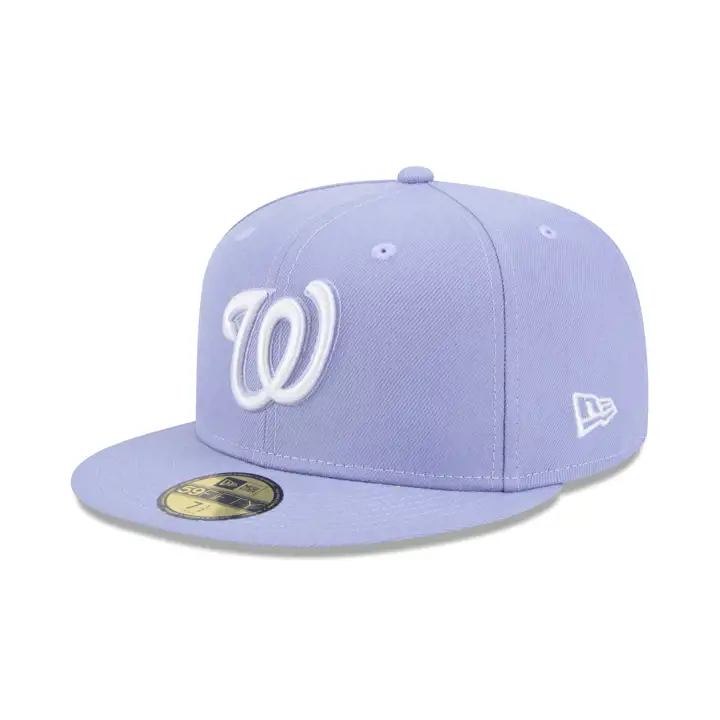 Washington Nationals MLB Re-Dub Lavender 59FIFTY LAV/LAV/GRY