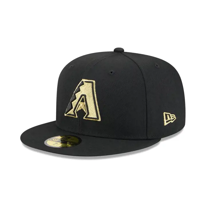 Arizona Diamondbacks MLB Noir/Or 59FIFTY NOI/NOI/GRI