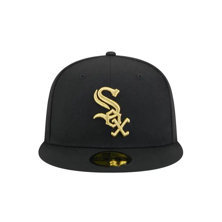 Chicago White Sox MLB Noir/Or 59FIFTY Noir/Noir/Gris