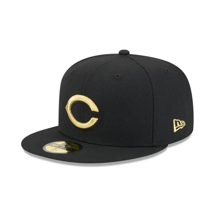 Casquette 59FIFTY MLB Cincinnati Reds noir/doré noir/noir/gris