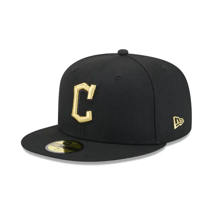 Cleveland Guardians MLB Noir/Or 59FIFTY NOI/NOI/GRI