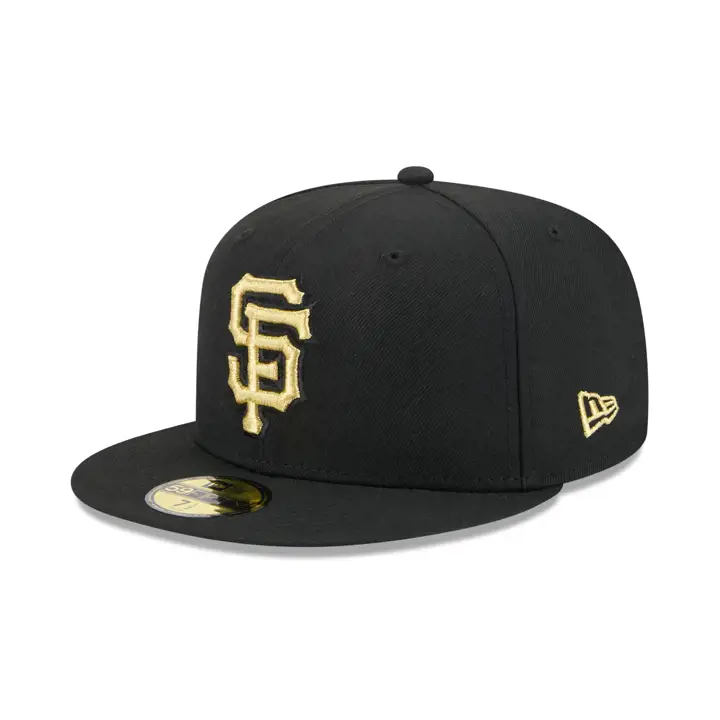 San Francisco Giants MLB Noir/Or 59FIFTY NOI/NOI/GRI