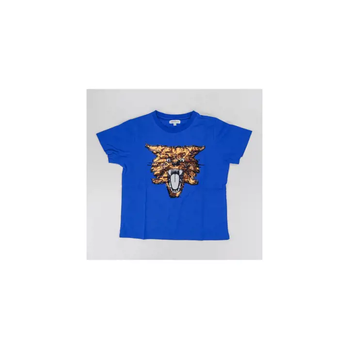T-shirt à sequins Kentucky Wildcats NCAA pour femme – BLEU