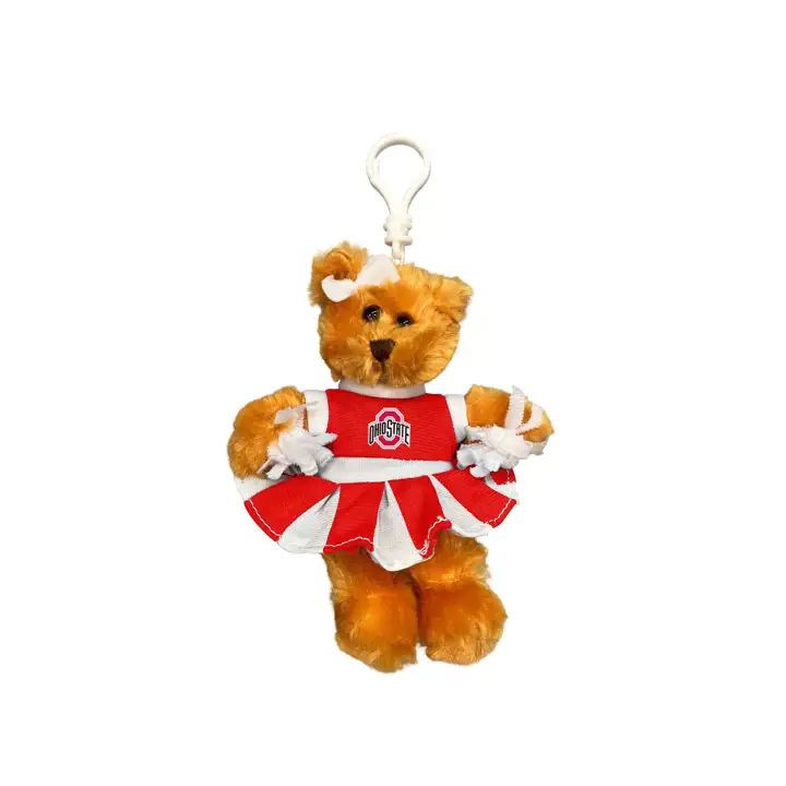 "Porte-clés Cheerbear 4 pouces Ohio State Buckeyes ast"