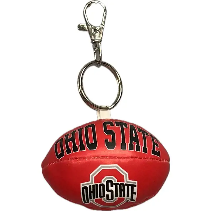 "Porte-clés ballon souple 10 cm Ohio State Buckeyes ast"