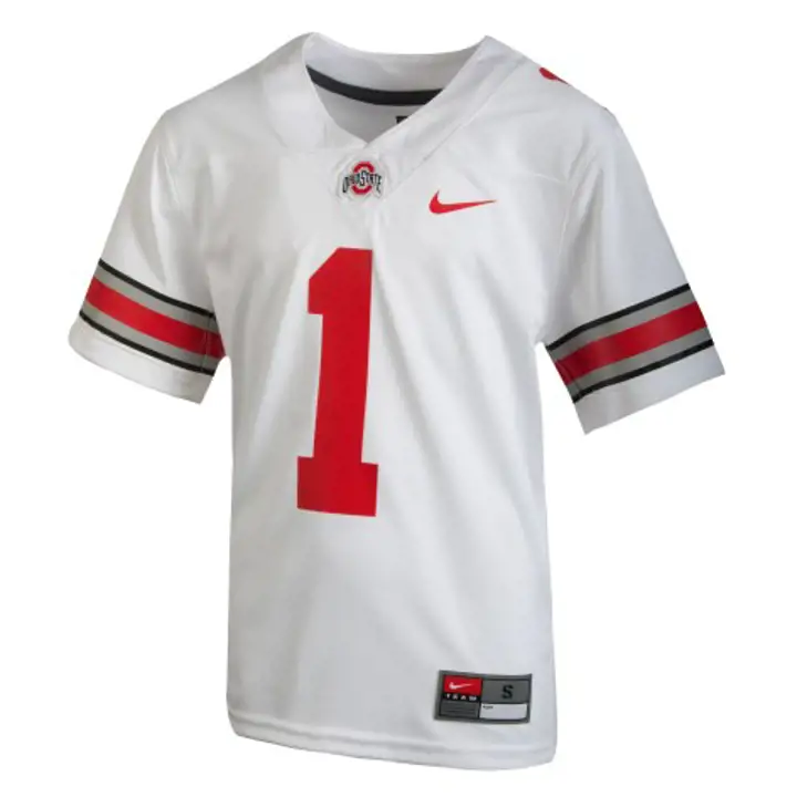 Maillot de match FB NCAA Ohio St B auj. blanc