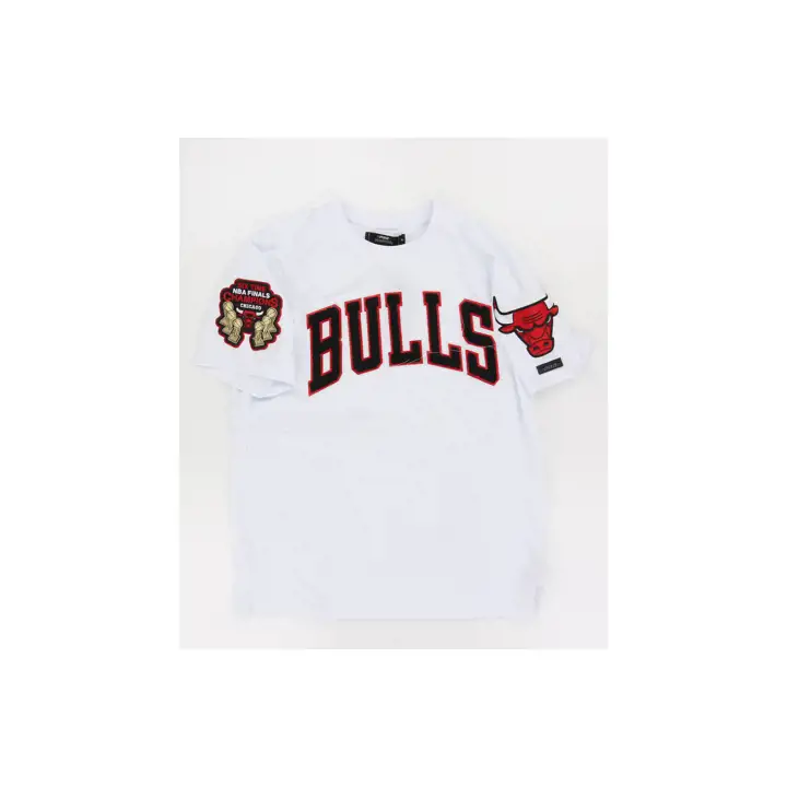 T-shirt NBA Chicago Bulls Fashion BLANC