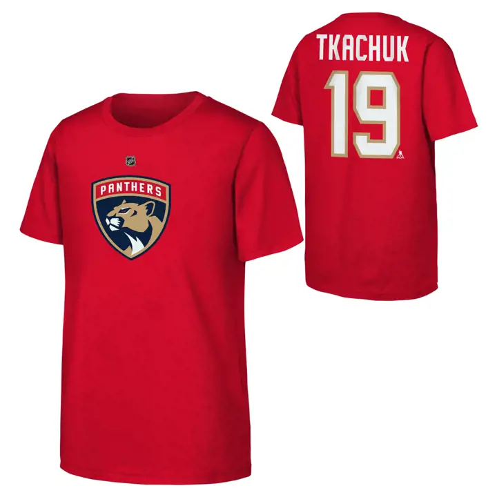 T-shirt joueur LNH jeune N&N Florida Panthers Matthew Tkachuk