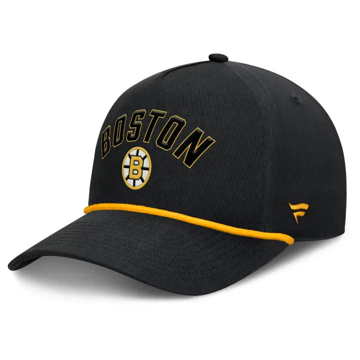 Boston Bruins LNH Décennies Casquette A-Frame Noire