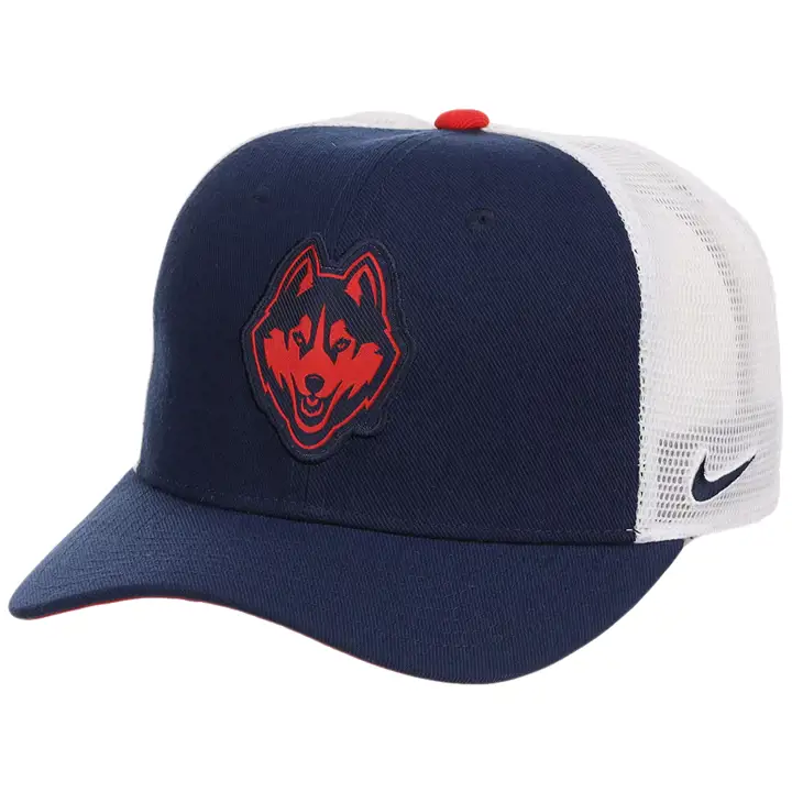 Casquette trucker brodée University of Connecticut NCAA NK Rise