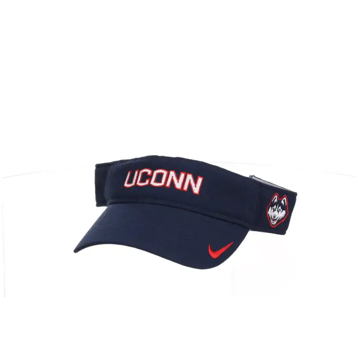 University of Connecticut NCAA NK WM Ace Visor marine