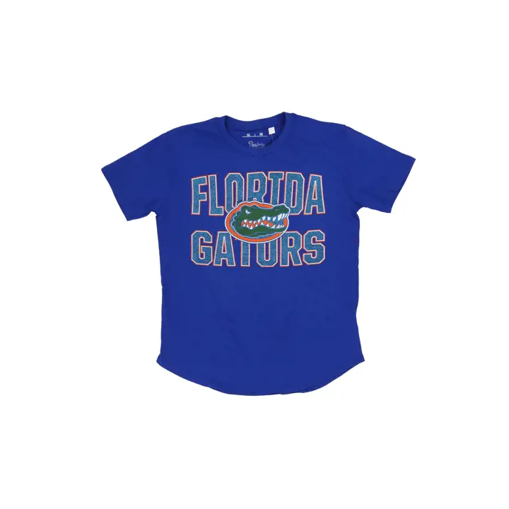 T-shirt femme RBL Florida Gators NCAA à imprimé pailleté