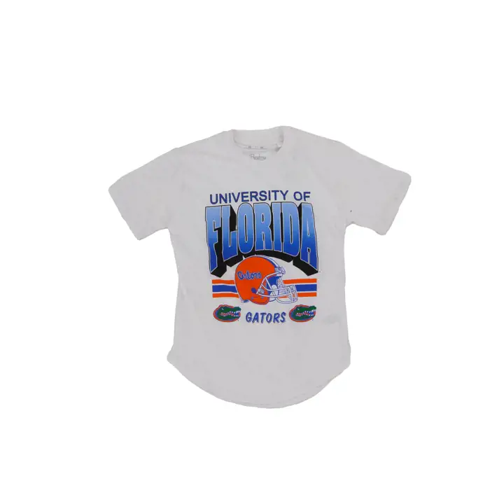 T-shirt casque Florida Gators NCAA pour femme BLANC