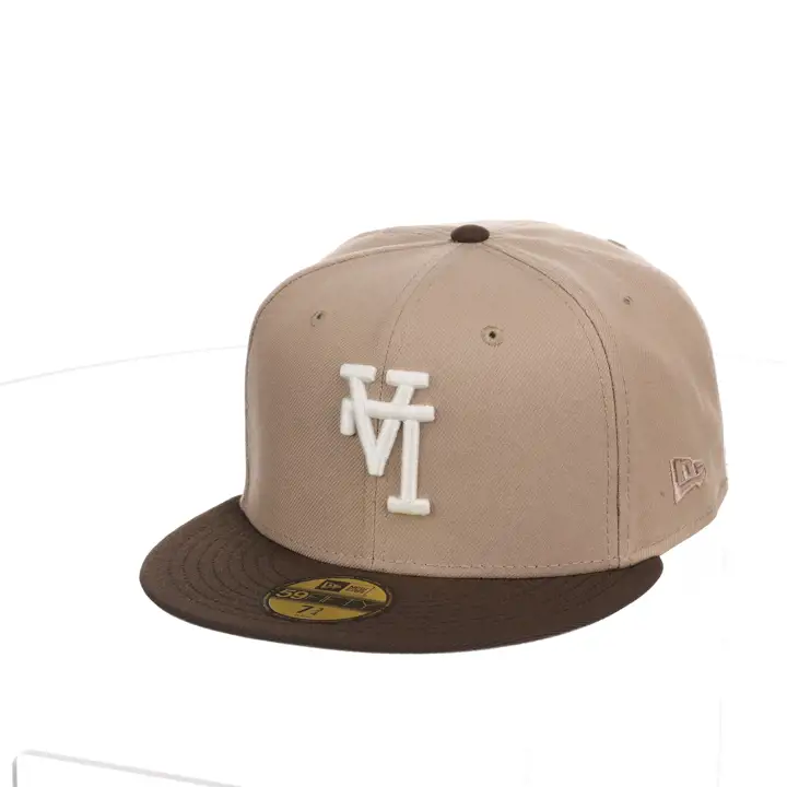 Casquette 59FIFTY Los Angeles Dodgers MLB LHD LA Camel Walnut