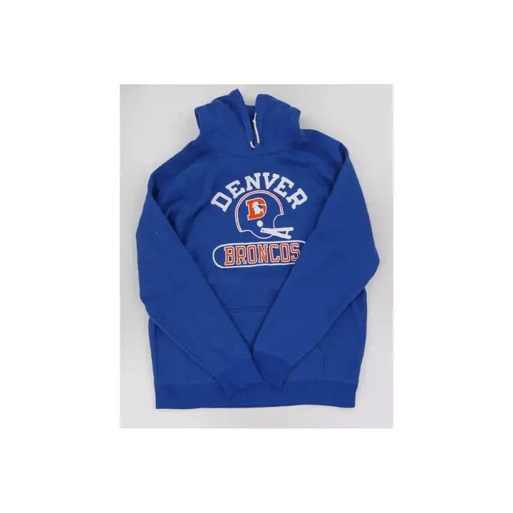 Denver Broncos NFL Homage Casque Pill Hoodie Bleu WORDMARK