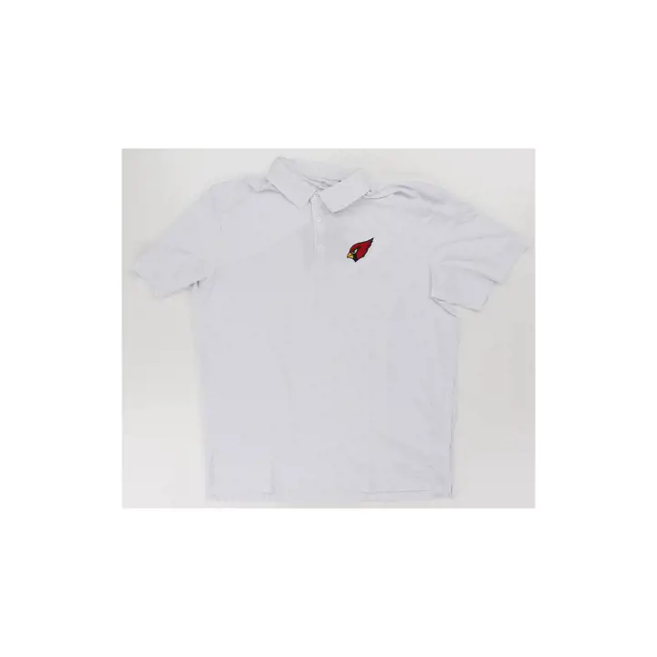 Polo Antigua Whirl NFL Homme Arizona Cardinals BLANC