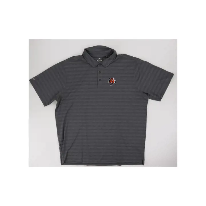 Polo Antigua Urge NFL pour homme Cincinnati Bengals NOIR