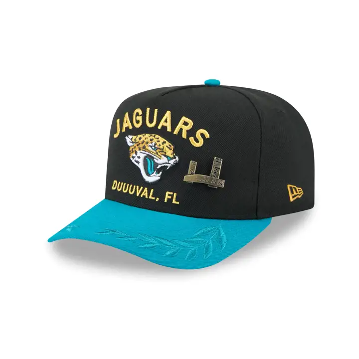 Jacksonville Jaguars 25 NFL Draft 59FIFTY AF NOIR/SARCELLE/GRIS