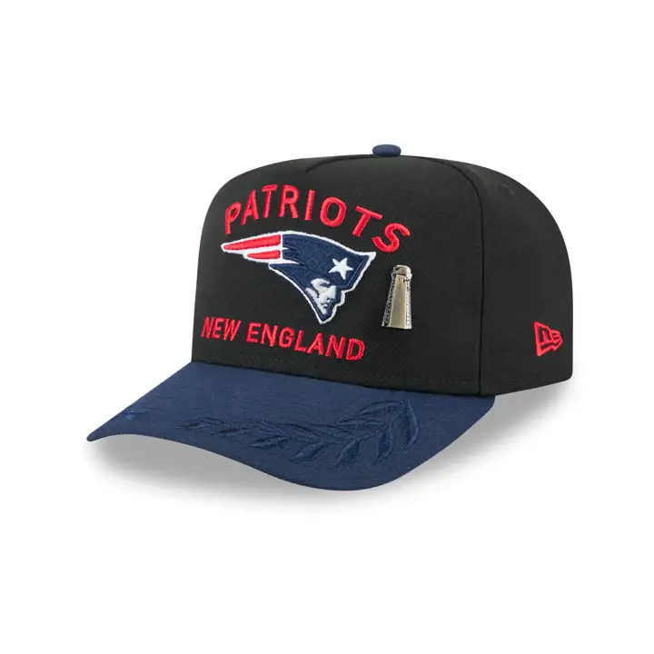 New England Patriots 25 NFL Draft 59FIFTY AF NOIR/BLEU MARINE/GRIS