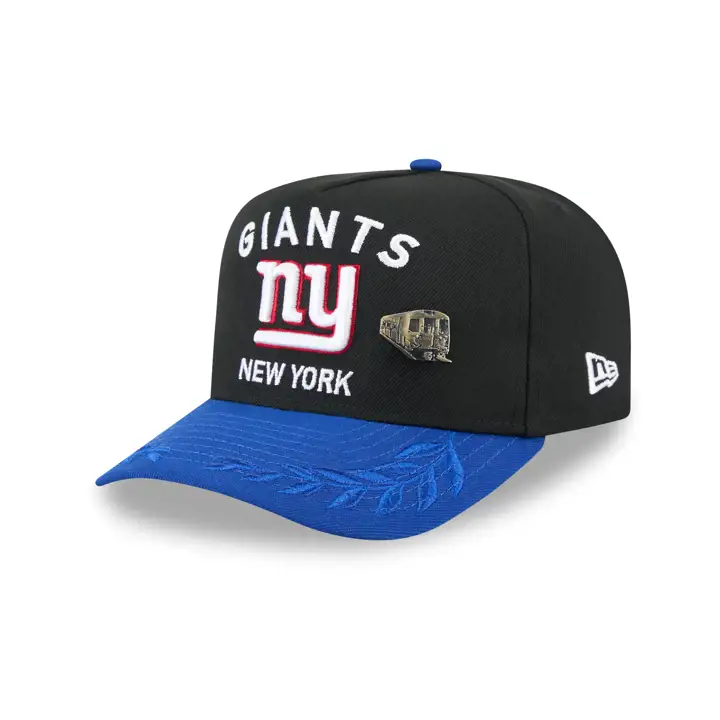 New York Giants 25 NFL Draft 59FIFTY AF NOIR/ROYAL/GRIS