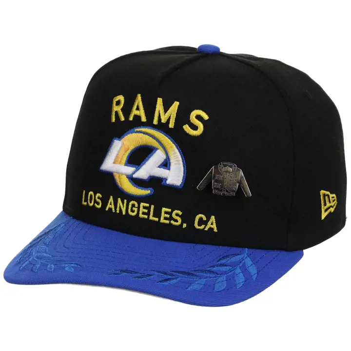 Los Angeles Rams 25 NFL Draft 59FIFTY AF BLK/BLEU/GRIS
