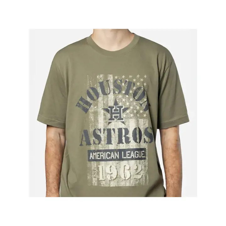 T-shirt pochoir MLB AFD 25 Houston Astros OLV