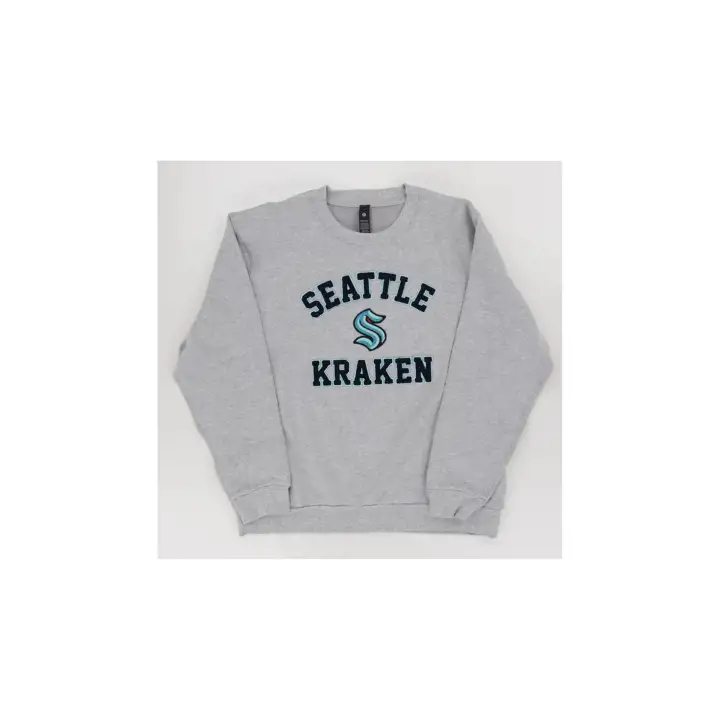 Seattle Kraken LNH Lululemon Steady State Crew GRIS