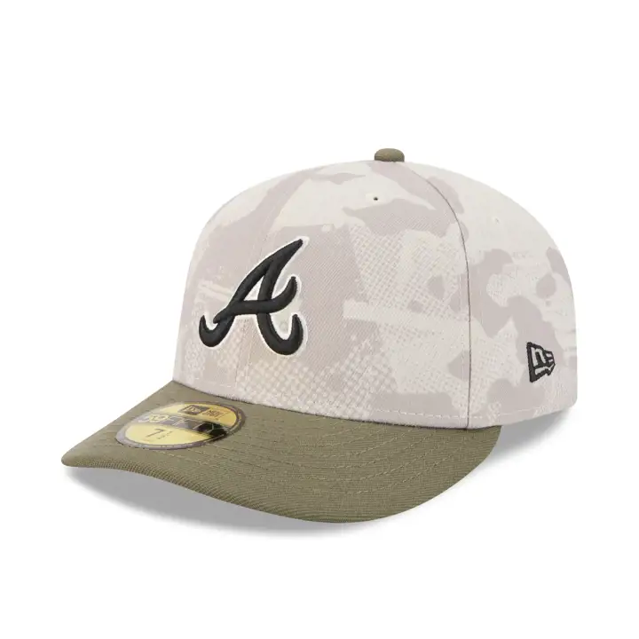 Atlanta Braves 2025 MLB Forces armées 59FIFTY GRN
