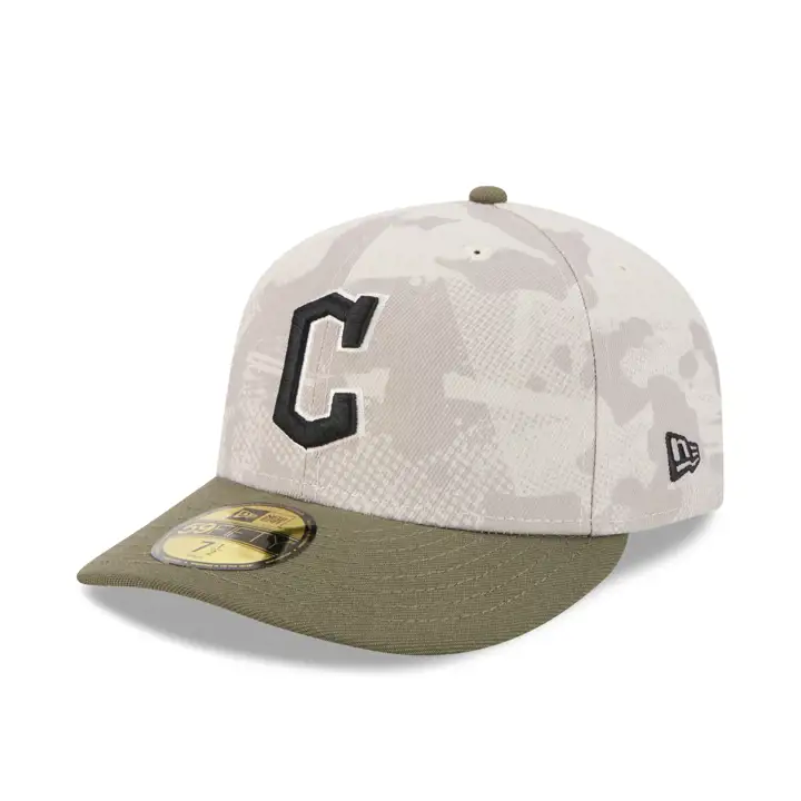 Cleveland Guardians 2025 MLB Forces Armées 59FIFTY GRN