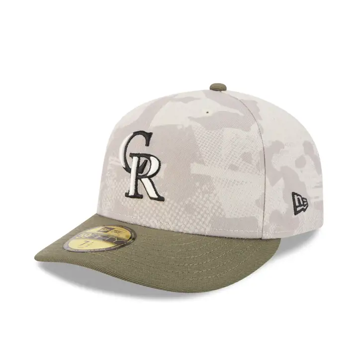 Colorado Rockies 2025 MLB Forces Armées 59FIFTY GRN