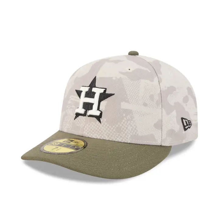 Houston Astros 2025 MLB Armed Forces 59FIFTY GRN