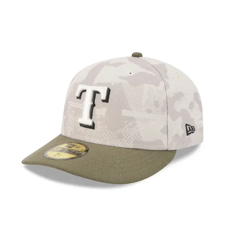 Texas Rangers 2025 MLB Forces Armées 59FIFTY GRN
