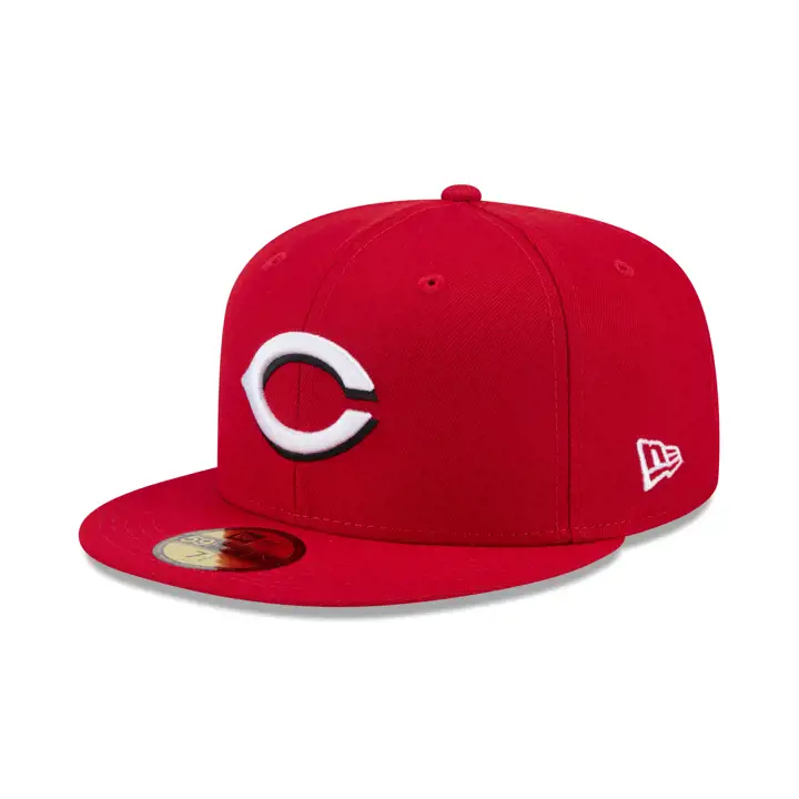 Cincinnati Reds 2025 MLB JRD 59FIFTY ROUGE/NOIR