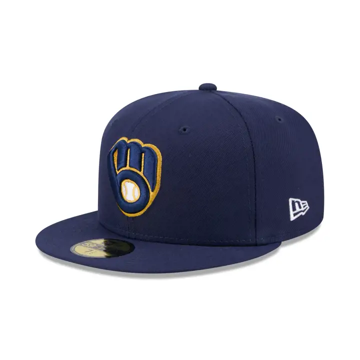 Milwaukee Brewers 2025 MLB JRD 59FIFTY BLEU MARINE