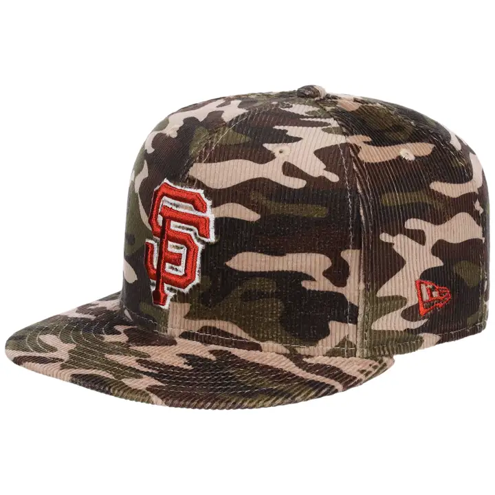 SAN FRANCISCO GIANTS MLB CAMO CORD 59FIFTY woodland