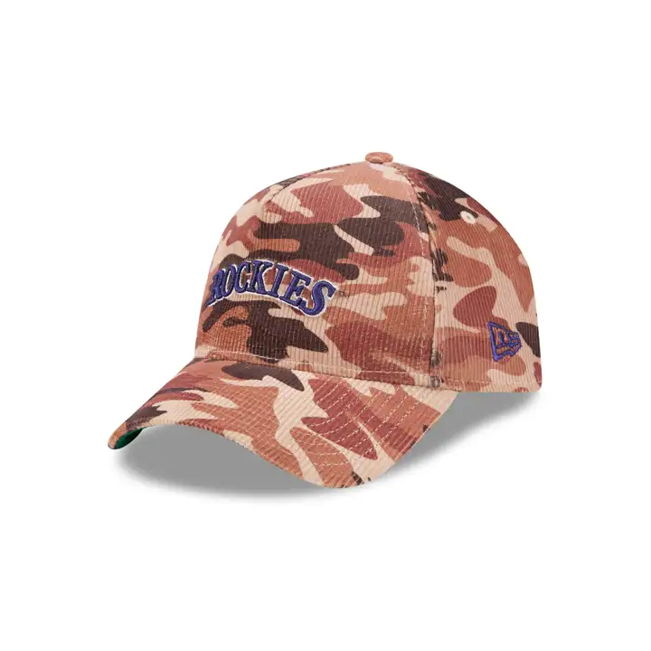 COLORADO ROCKIES MLB CAMO CORD AF9FORTY Sand Camo
