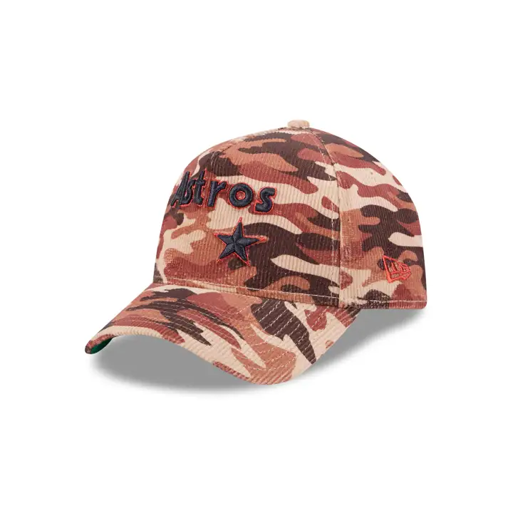 Casquette HOUSTON ASTROS MLB CAMO CORD AF9FORTY Camouflage Sable