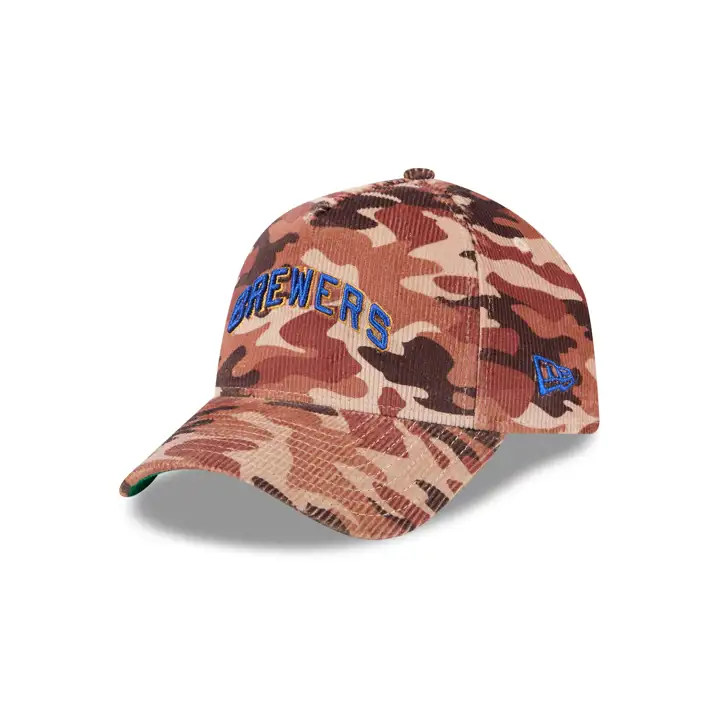 MILWAUKEE BREWERS MLB CAMO CORD AF9FORTY Camouflage sable