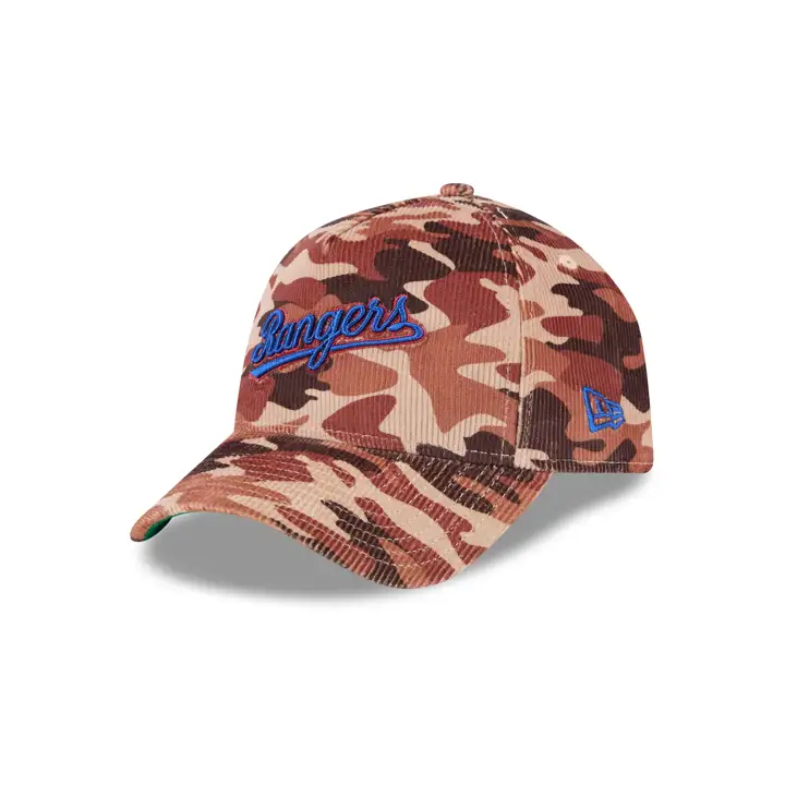 TEXAS RANGERS MLB CAMO CORD AF9FORTY Camouflage sable
