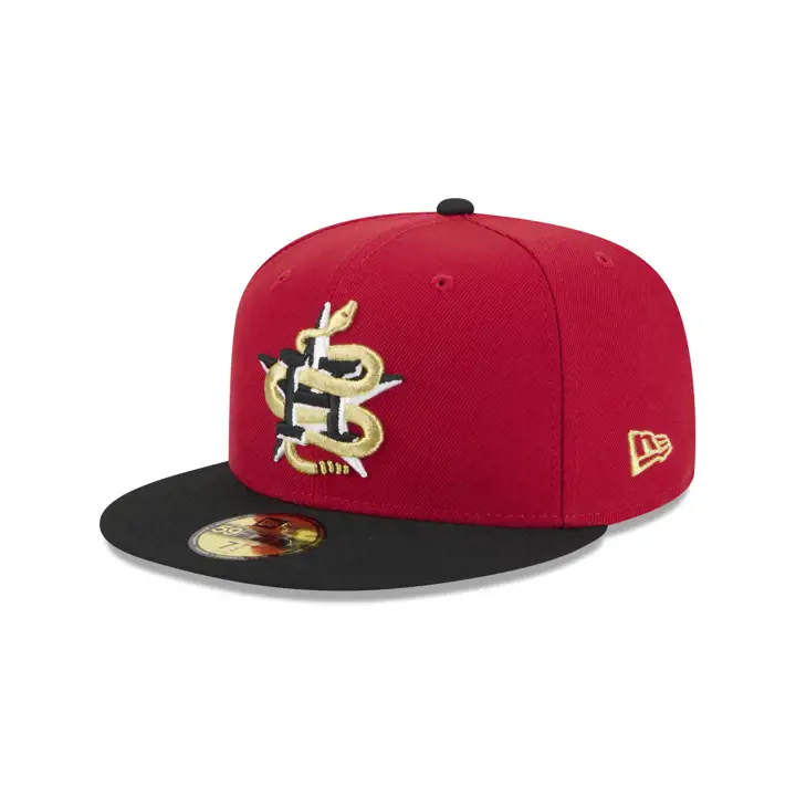 Casquette HOUSTON ASTROS MLB SNAKE 59FIFTY rouge/noir