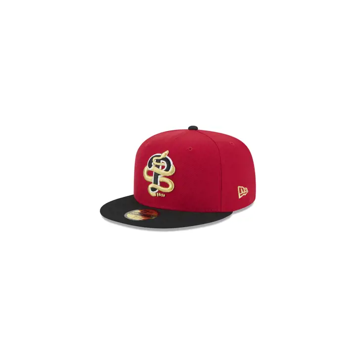PHILADELPHIA PHILLIES MLB SNAKE 59FIFTY rouge/ noir