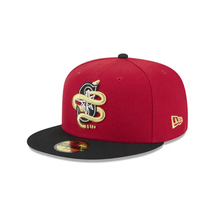 SEATTLE MARINERS MLB SNAKE 59FIFTY rouge/noir